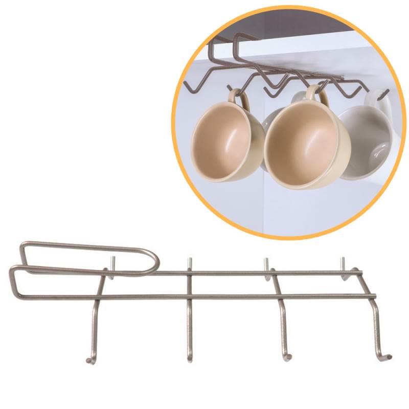 Suporte Porta Xícaras Organizador Suspenso Viena Lavanda 990046 BEL