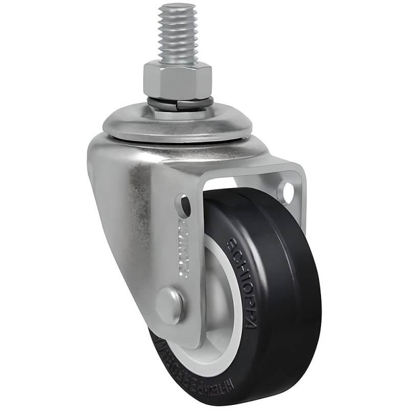 Rodízio Giratório 2 Pol Com Pino 45KG GLEX 210 NP SCHIOPPA