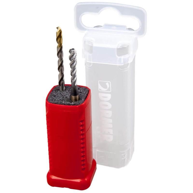 Kit Duo Pack Macho Máquina EX00 M4 e Broca TiN 3.3 MM HSS A002 DORMER