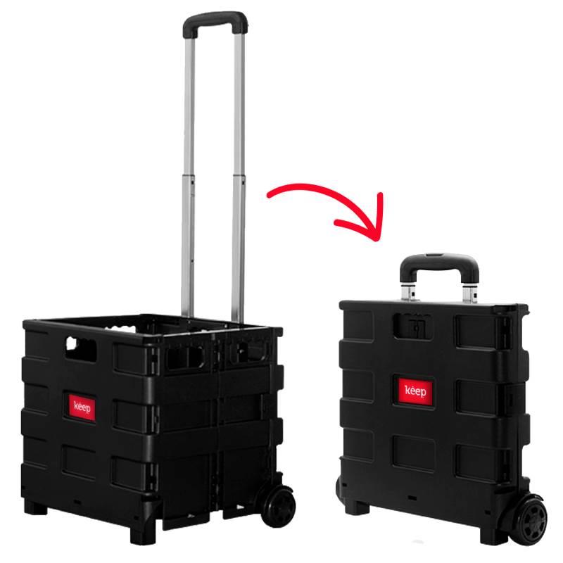 Carrinho Multiuso para Compras Dobrável Capacidade 35 KG AC353 MULTILASER