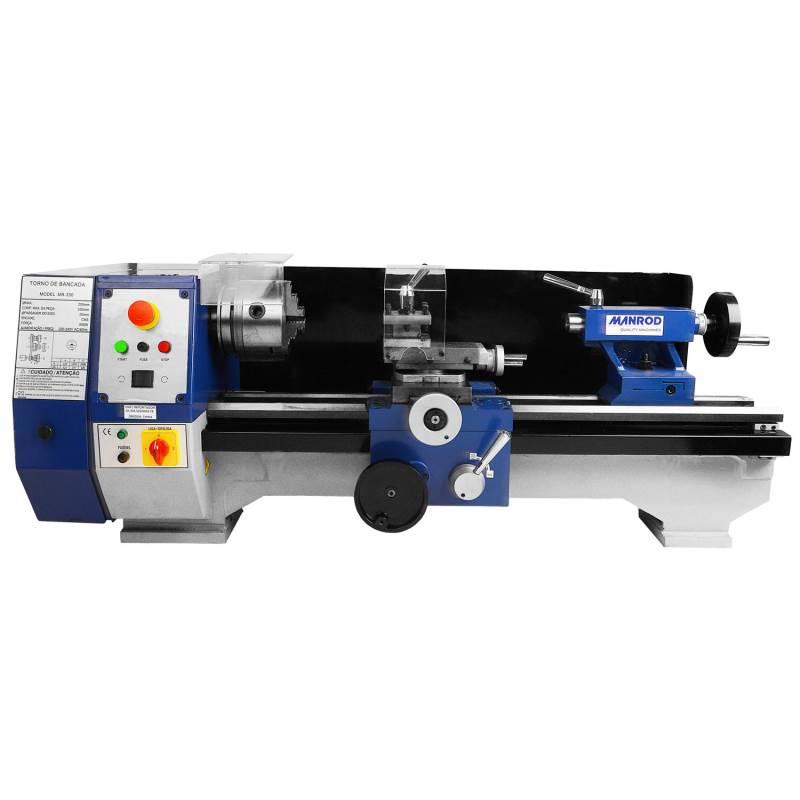 Torno Mecânico de Bancada Profissional 550 MM MR-330 220V MANROD