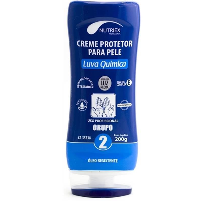 Creme Protetor Hidratante Luva Química 200 g Grupo 2 0062117 NUTRIEX