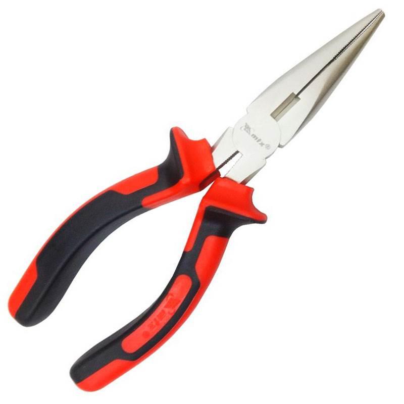 Alicate Bico Meia Cana Reto 6 POL Nickel MTX