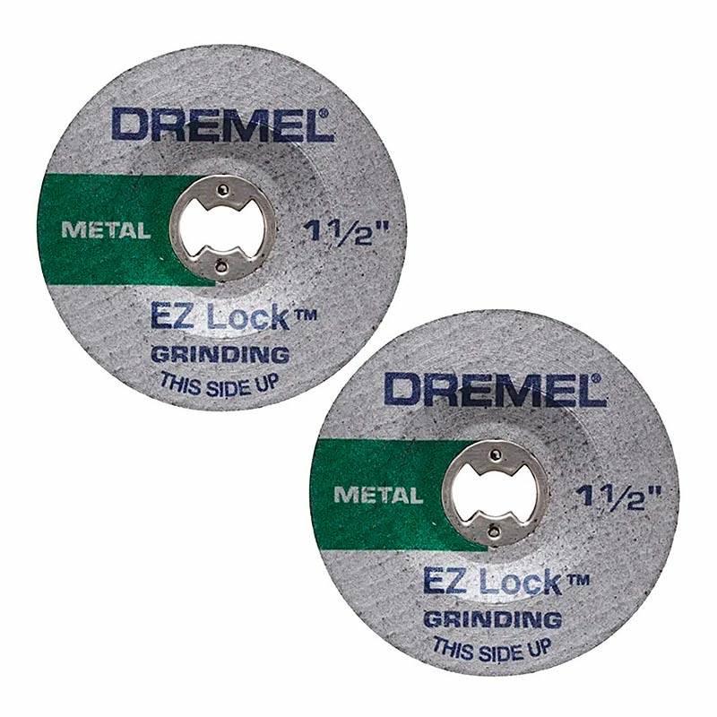 Dremel EZ541 GR - Disco de Desbaste para Metal EZ Lock Jogo c/ 2 peças DREMEL