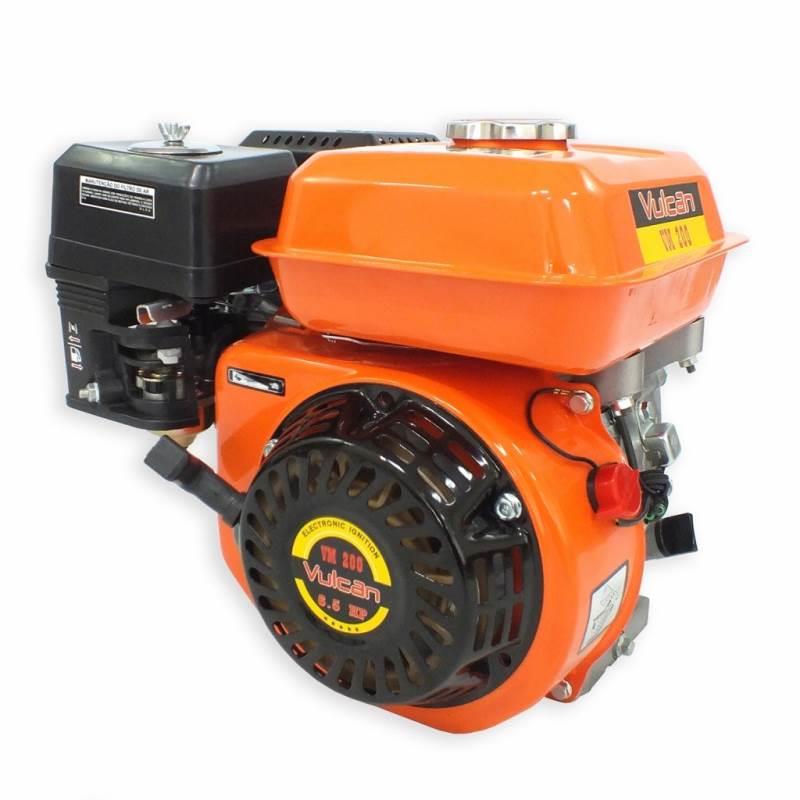 Motor Estacionário à Gasolina 4T 6.5 HP com Sensor de Óleo VM200 VULCAN