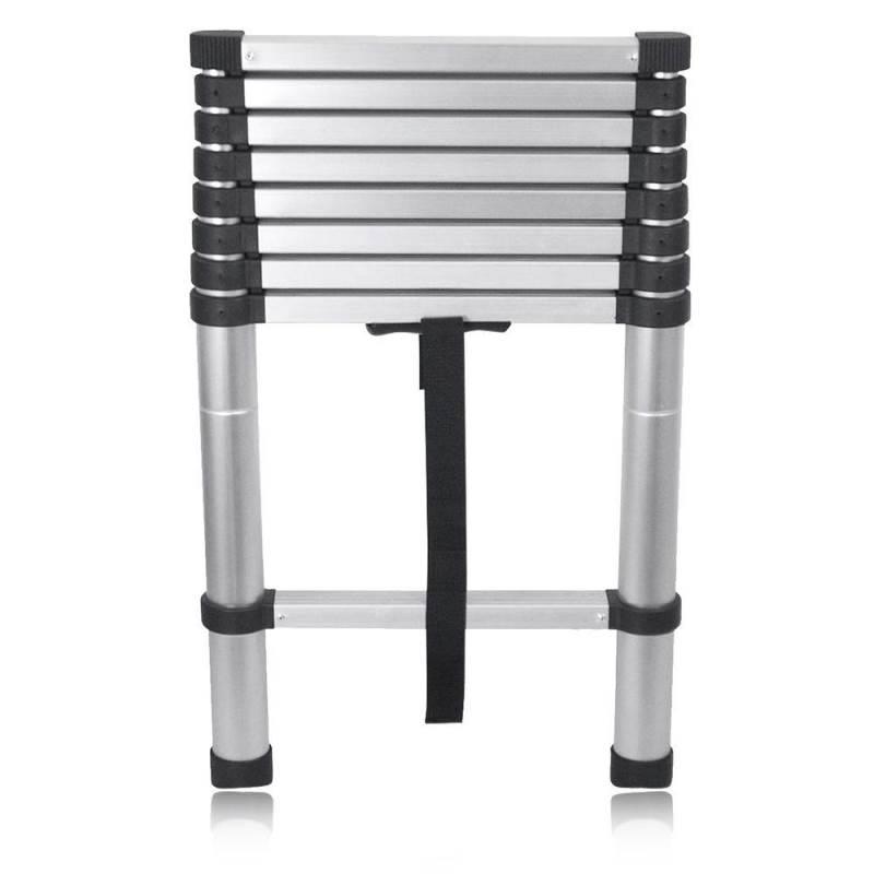 Escada de Alumínio Telescópica 8 Degraus 2.6 Metros STARFER