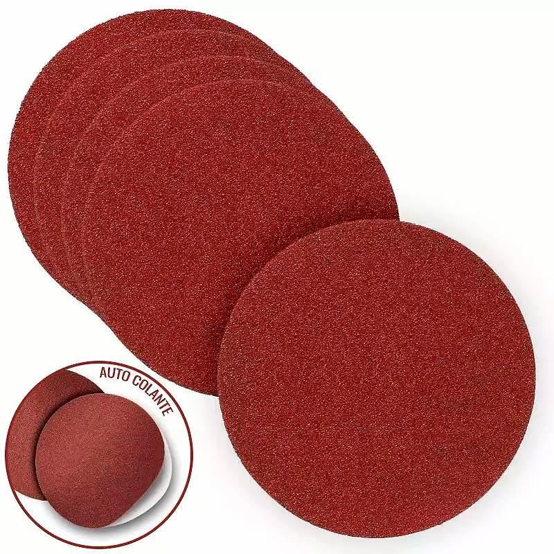 Disco de Lixa 6 POL 150 MM Grana 80 para Lixadeira de Bancada com 5 Peças FERRARI
