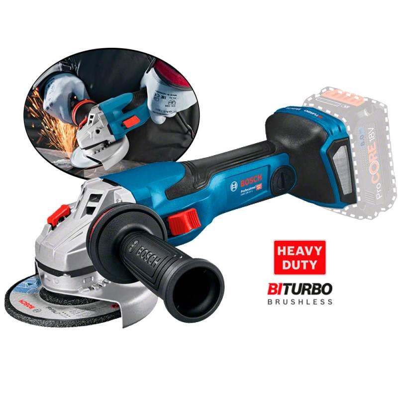 Esmerilhadeira Angular 4.1/2 POL sem Bateria e sem Carregador GWS 18V-15C BOSCH