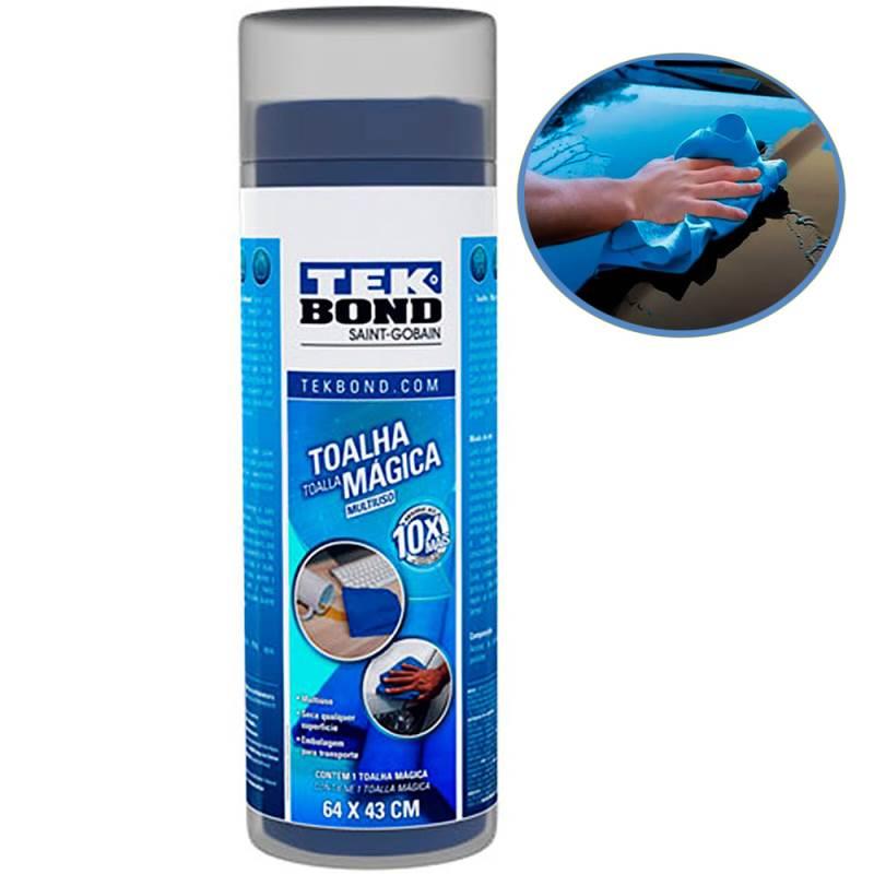 Toalha Mágica Multiuso 64 x 43CM 24361200102 TEKBOND