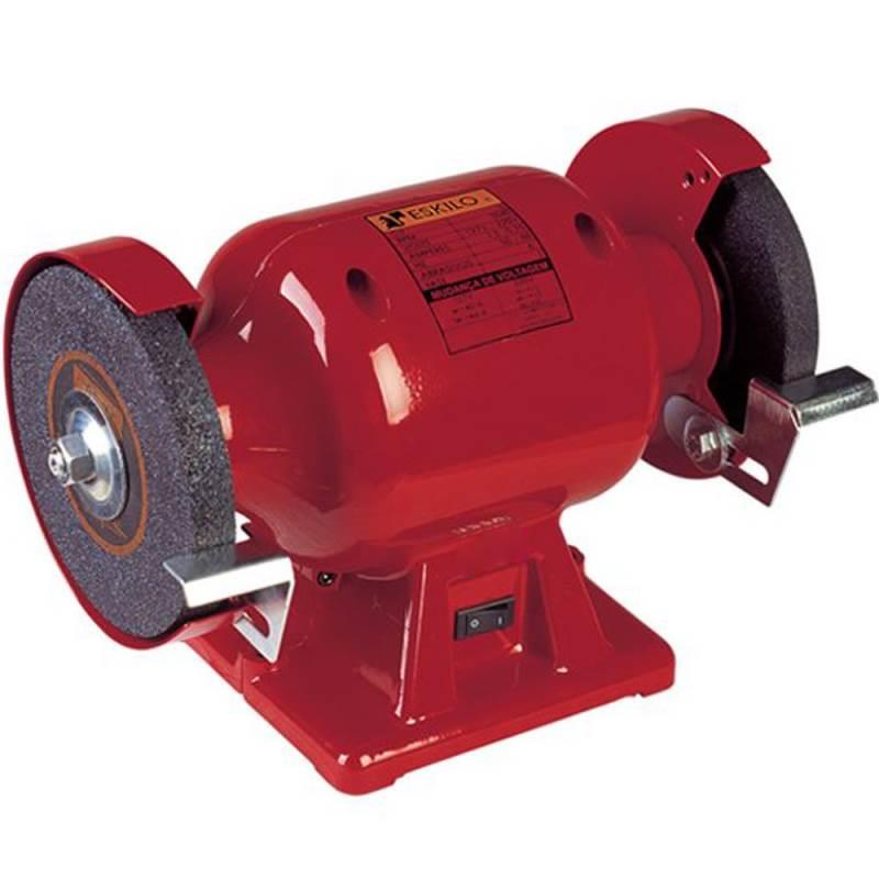 Moto Esmeril 1 CV Eskilo Trifásico 220V/380V com Rebolo BAMBOZZI