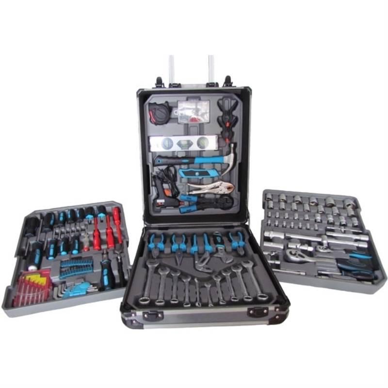 Maleta De Ferramentas Profissional Alumínio com 186 Peças 8YU EDA