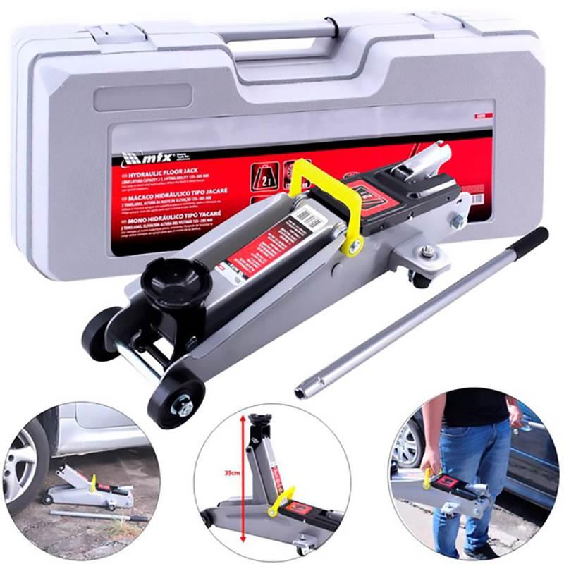 Macaco Hidráulico de Elevação 2 TON 135 à 385 MM c/ Maleta 510289 MTX