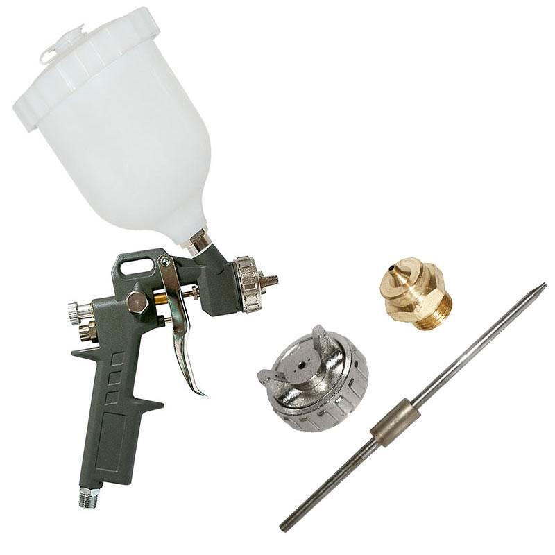 Pistola de Pintura 500 ML PRO 500 PDR + Kit com Capa. Bico e Agulha 2.0 MM