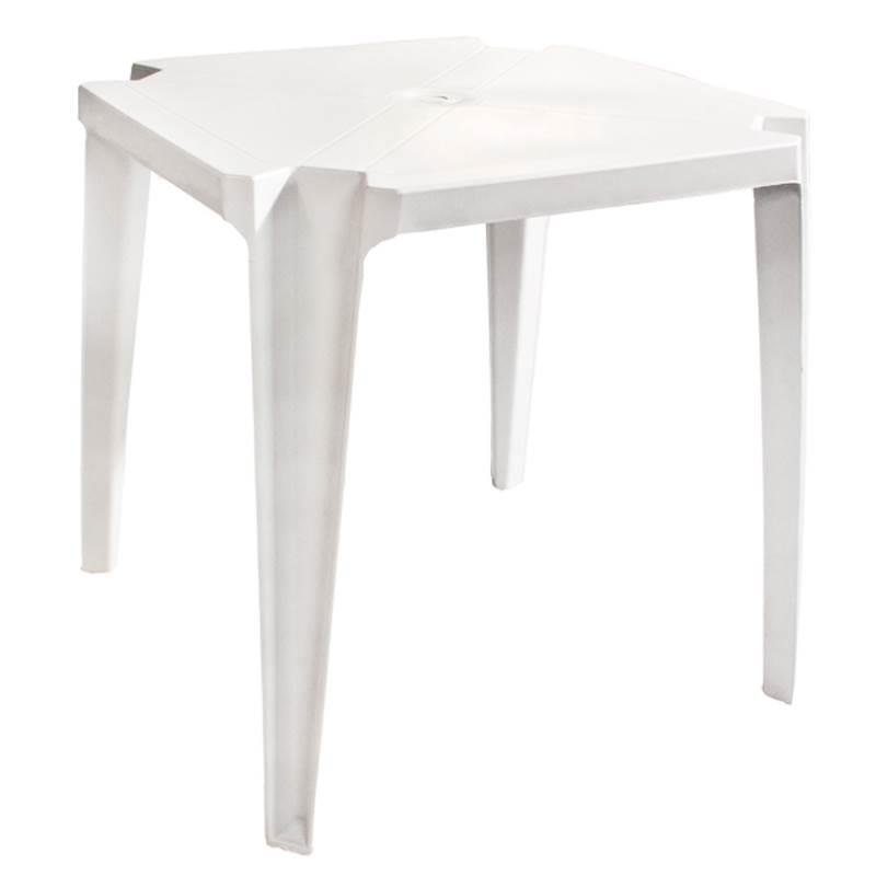 Mesa Firenze 72 CM Branca Empilhável DOLFIN