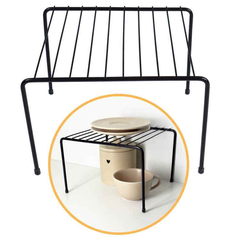 Organizador de Armários Viena Pequeno em Aço Preto 990307 BEL