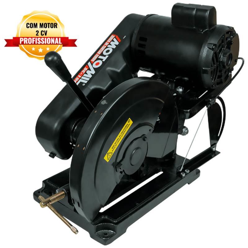 Policorte 12 POL com Motor 2CV e Chave Monofásica SC-100M MOTOMIL