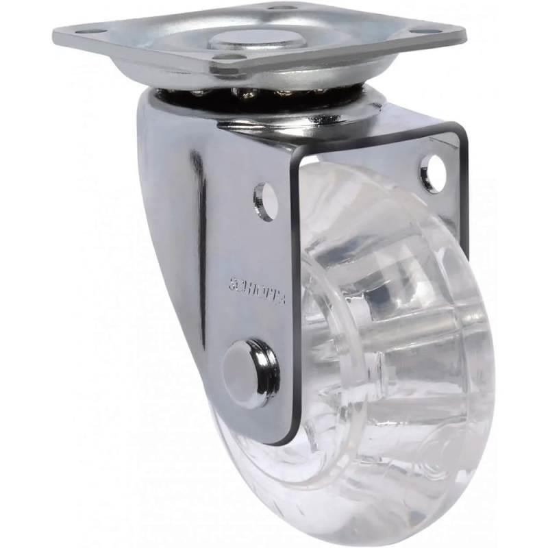 Rodízio Colorgel Giratório 2 Pol Com Placa 40KG GLAP 210 GEL SCHIOPPA