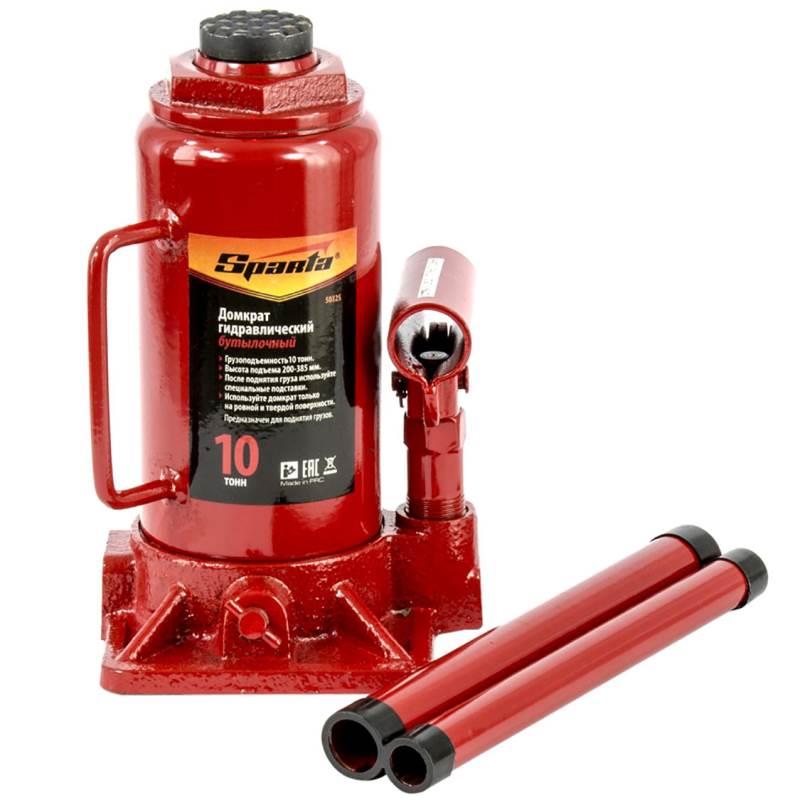 Macaco Hidráulico 10 TON Tipo Garrafa SPARTA