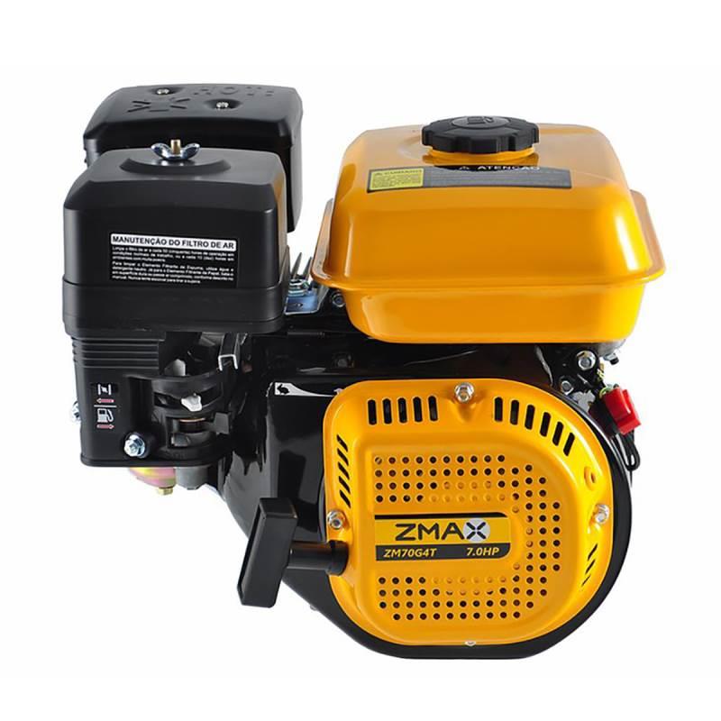 Motor à Gasolina 7.0 HP 4T com Partida Manual ZM70G4T ZMAX