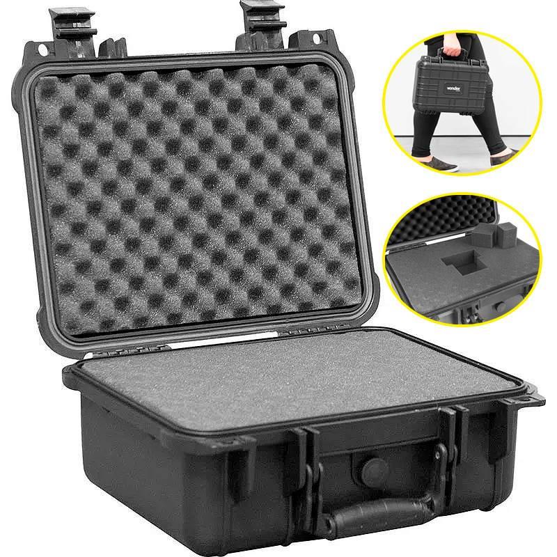 Maleta Plástica Para Ferramentas Anti Impacto Preta MAI345 VONDER