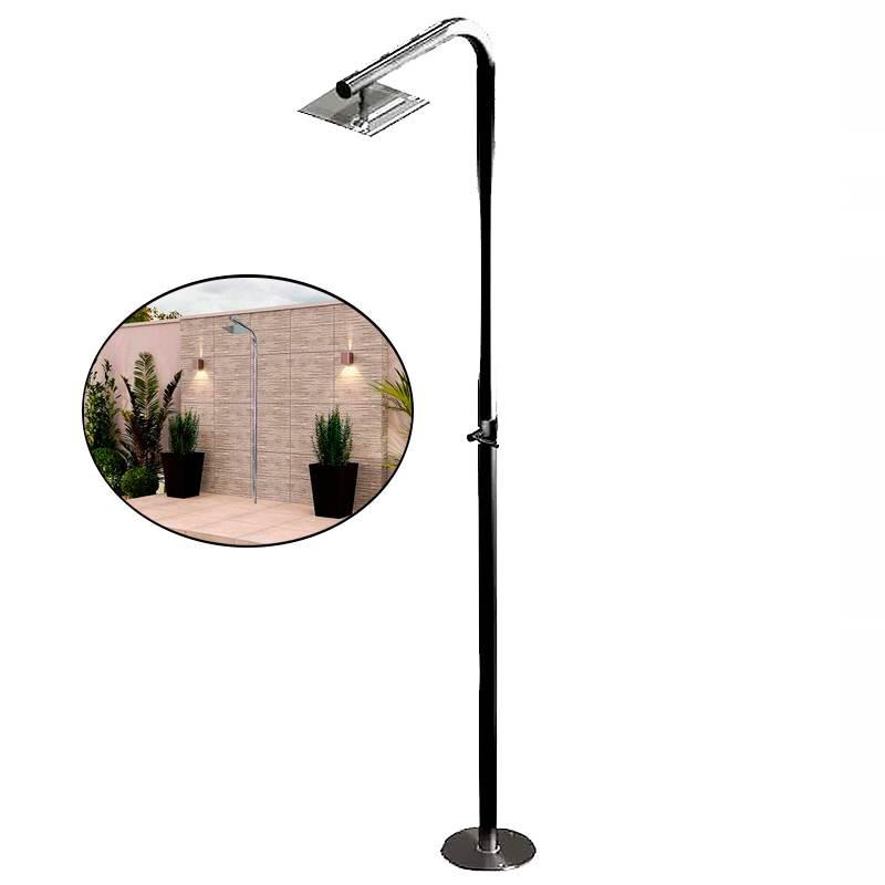 Ducha Para Piscina Tubular Inox 2 Pol 023986 SODRAMAR