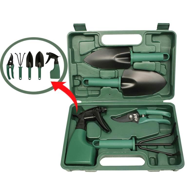 Kit 5 Peças com Maleta para Jardinagem JD-31 WESTERN