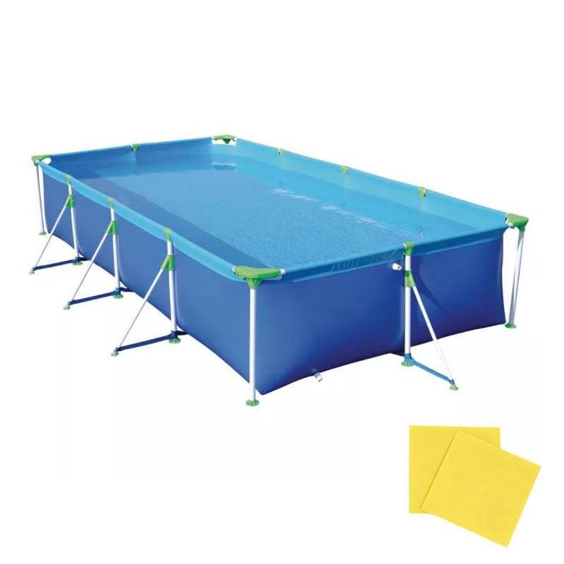 Piscina com Armação 5.000 Litros 325 x 206 x 75 CM MOR