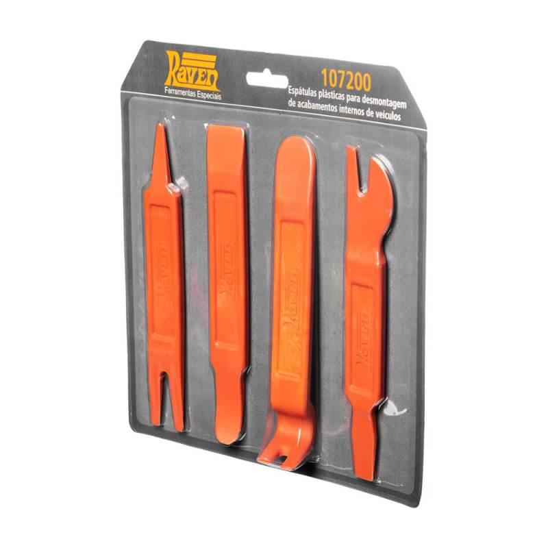 Conjunto de Espátulas Plásticas 107200 RAVEN