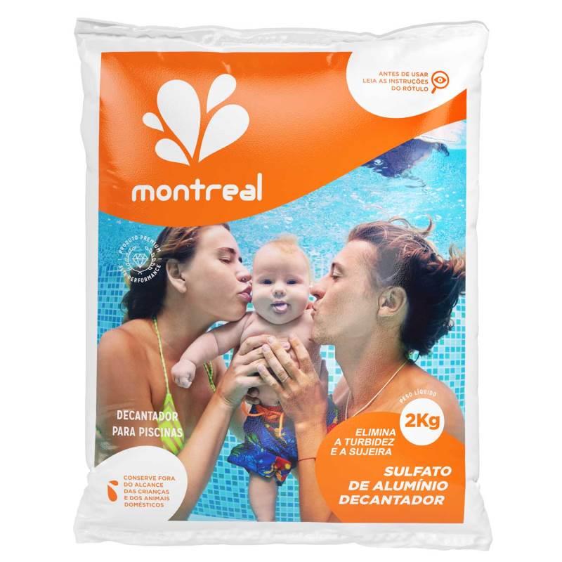 Decantador Sulfato de Alumínio 2.0 KG MONTREAL