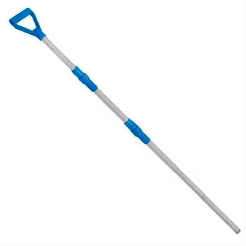 Cabo Telescópico para Limpeza de Piscinas 4.0 Metros com Manopla de Apoio SODRAMAR