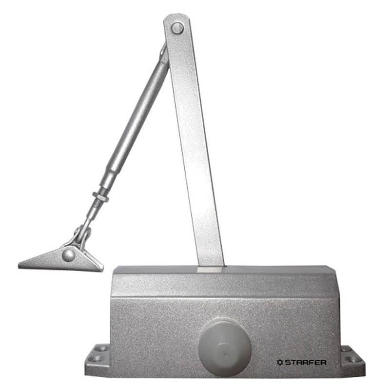 Mola Aérea Automática para Porta até 50 KG Prata STARFER