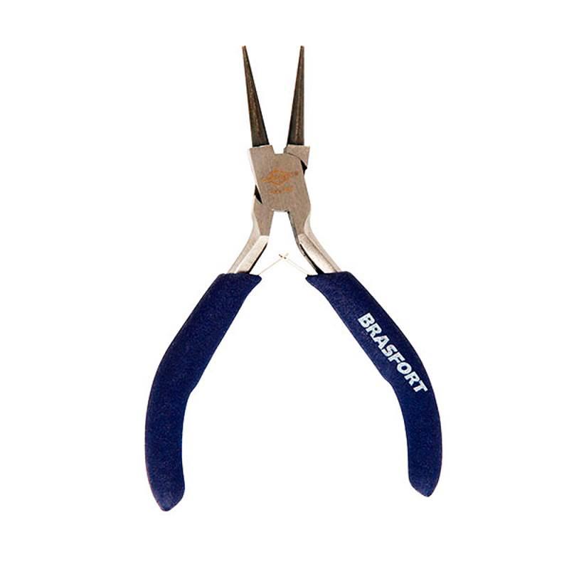 Alicate Bico Meia Cana 4.1/2 Pol Redondo Para Bijuteria 8997 BRASFORT