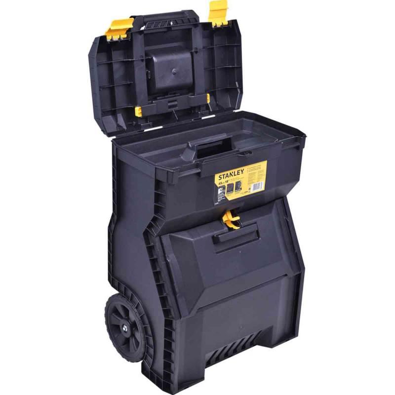 Caixa de Ferramentas 18 POL Monobloco Tipo Gabinete com Rodas STST18800 STANLEY