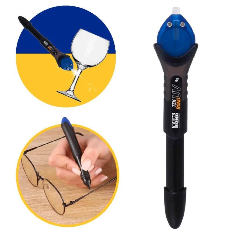 Caneta Super Cola Com Luz UV 4 GR 20621000402 Cola Tudo TEKBOND