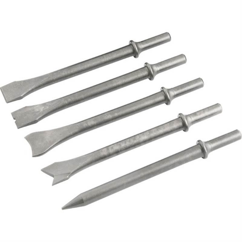 Kit Ponteiros e Talhadeiras para Martelo Rebarbador Pneumático MR 190