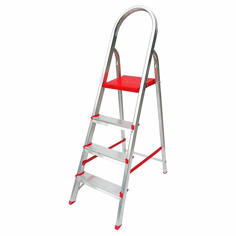 Escada Alumínio Doméstica 4 Degraus ESC0063 BOTAFOGO