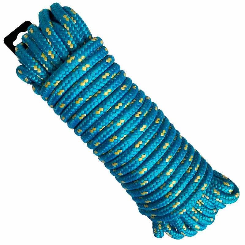 Corda de Seda Poliéster Trançada 12 MM x 20 Metros - Várias Cores - ARTEPLAS