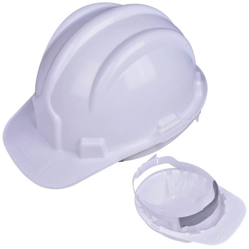 Capacete de Segurança PLT Classe B Branco PLASTCOR
