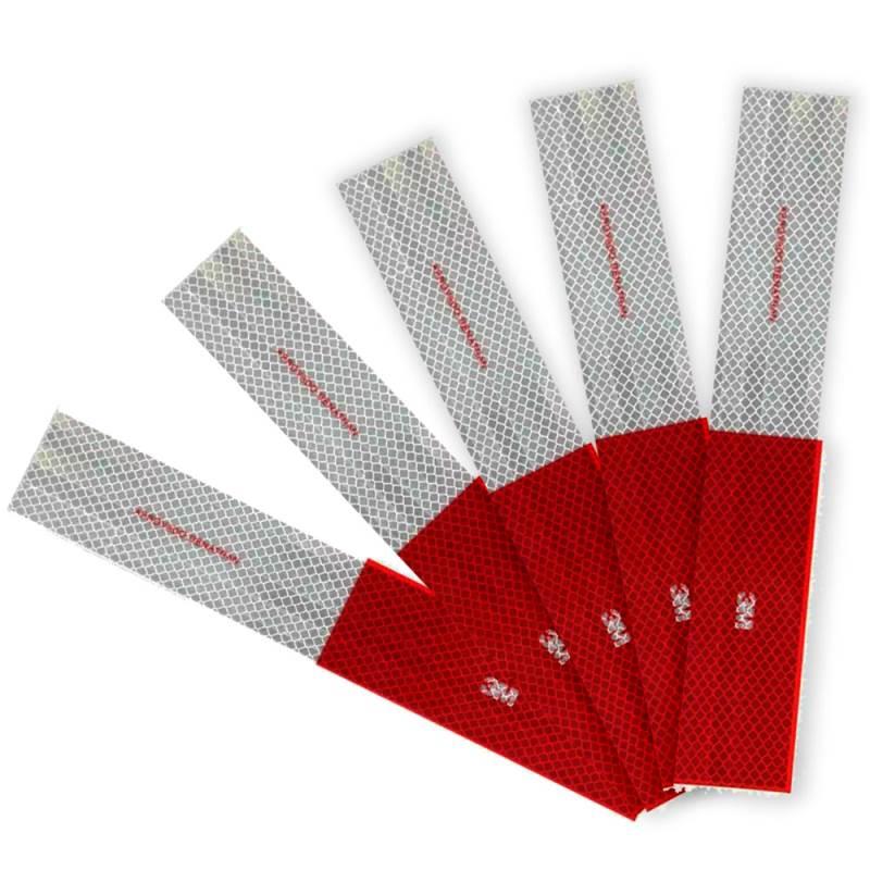 Fita Refletiva Lateral Lado Direito 30 CM Kit com 5 Peças 3M