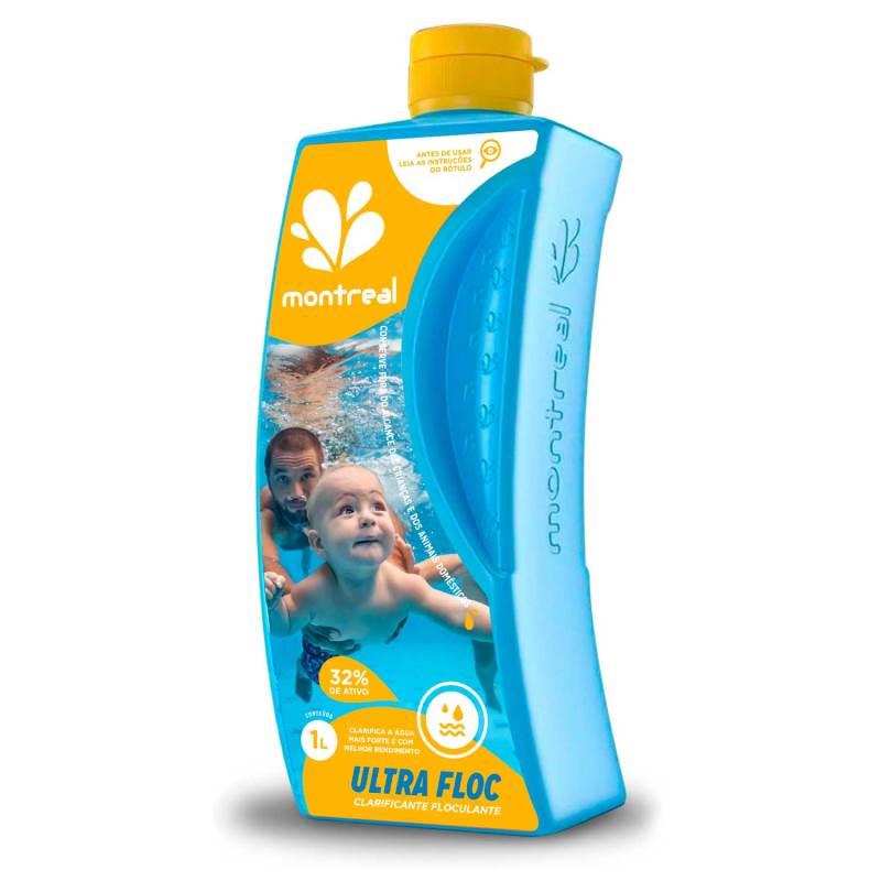 Cloro Floculante Clarificante 1 Litro MONTREAL