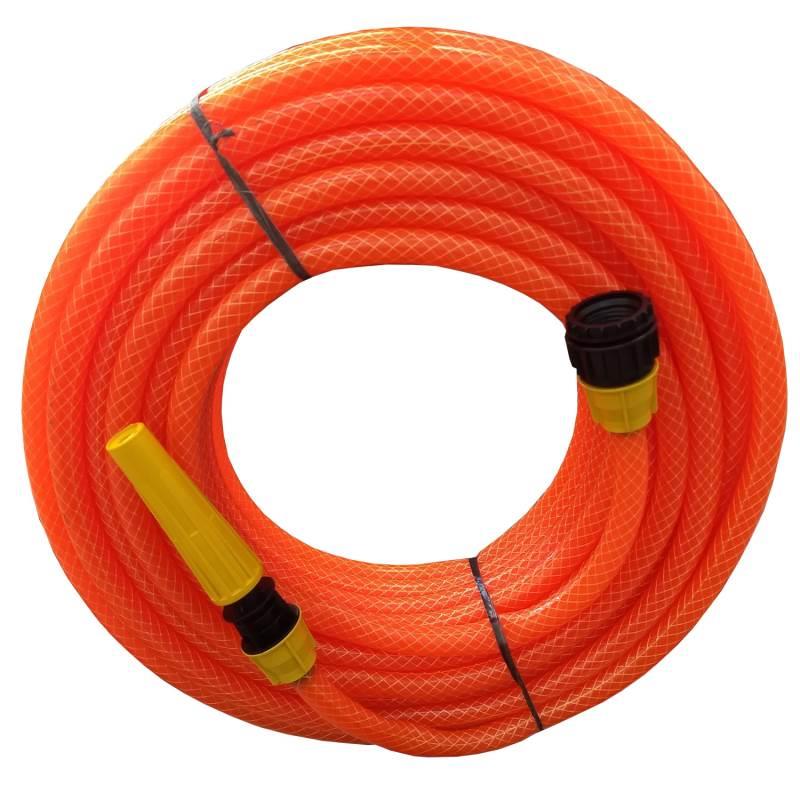 Mangueira de Jardim Trançada 7/16 POL 20 Metros com Esguicho BRFLEX