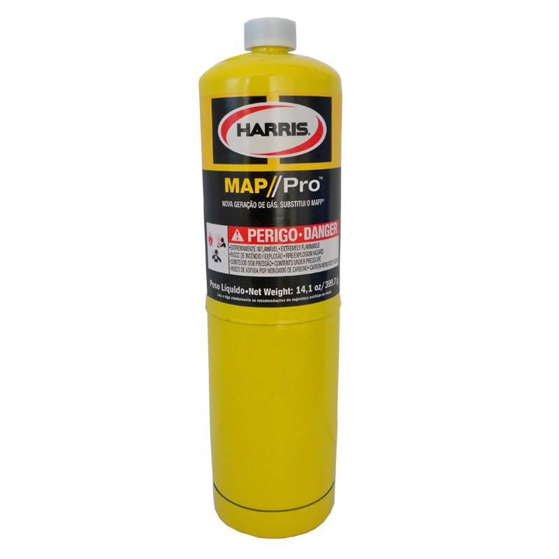 Gás MAP-Pro Cilindro 400gr p/ Maçarico Portátil HSLT604HD HARRIS