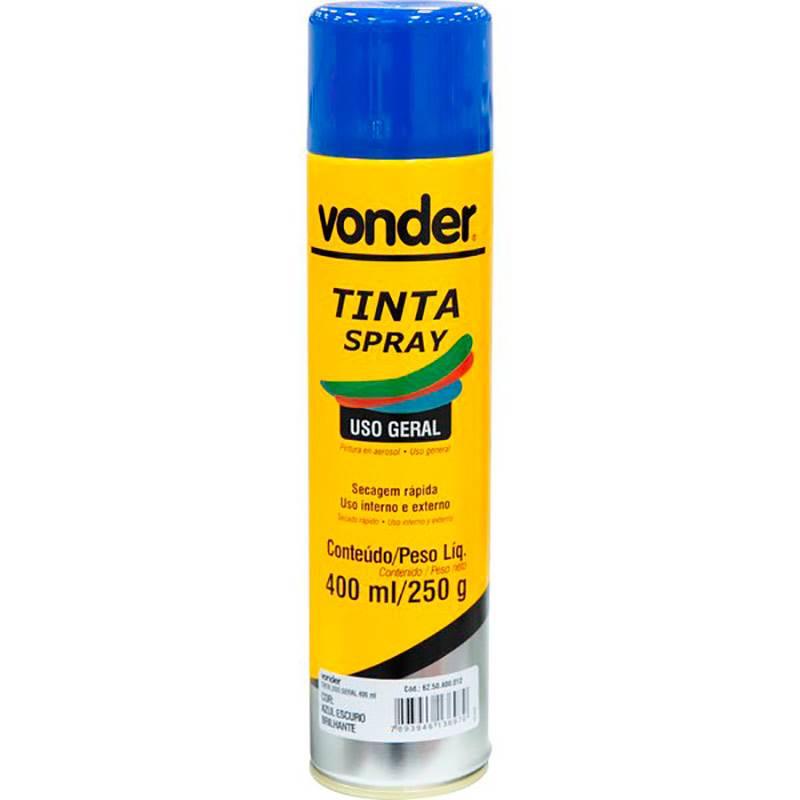 Tinta em Spray 400 ML 250 GR Azul VONDER