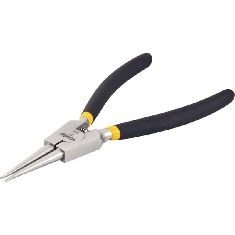 Alicate Para Anéis Externo Bico Reto 7 POL (177 MM) VONDER