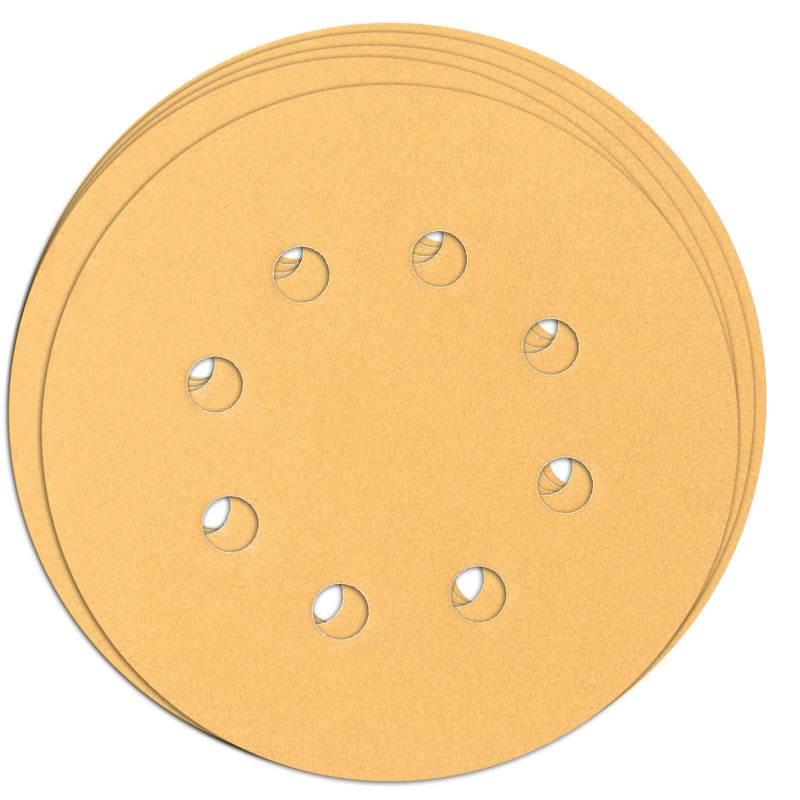 Disco de Lixa 5 POL c/ Velcro Grana 100 com 5 Unidades BOSCH