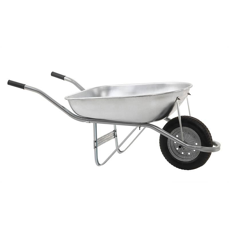 Carriola Galvanizada com Pneu de Câmara Caçamba 60 Litros FISCHER