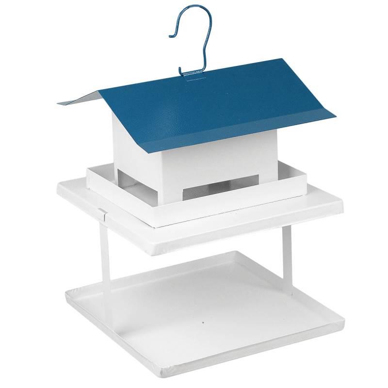 Comedouro para Pássaros c/ Fruteira e Compartimento para Ração COM4 FERCAR