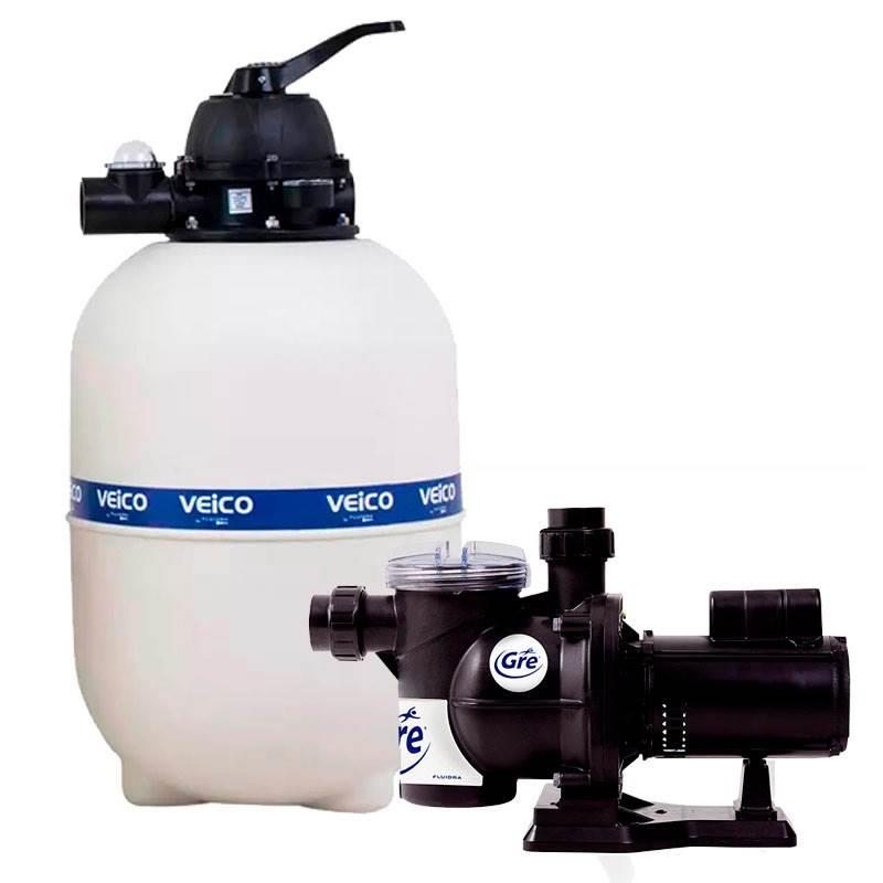 Filtro para Piscina até 42.000 Litros com Bomba 1/2 CV GRE by FLUIDRA