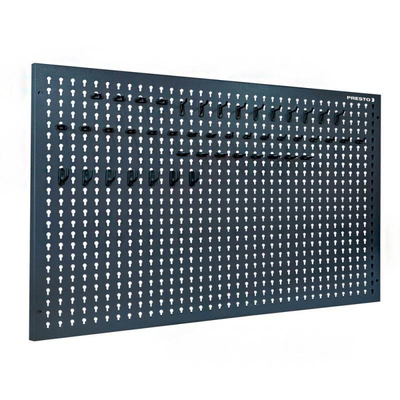 Painel Para Ferramentas 970 x 640 MM com 48 Ganchos 90414 PRESTO