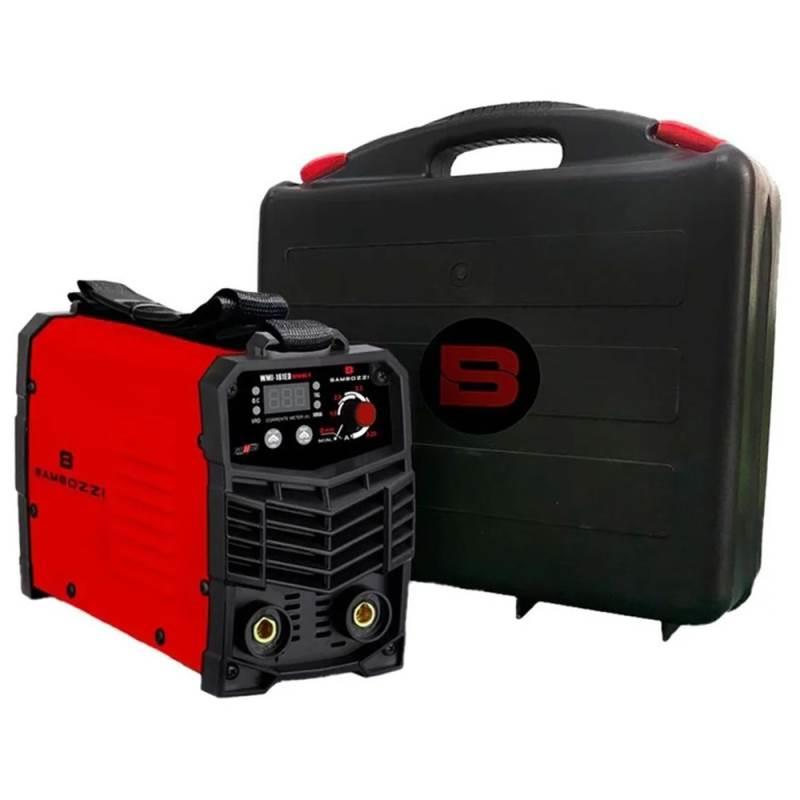 Solda Inversora WMI 161ED com Maleta Bivolt 110/220V BAMBOZZI